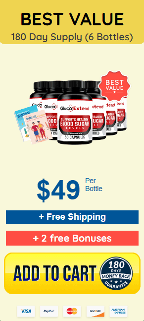 Gluco Extend 6 bottle